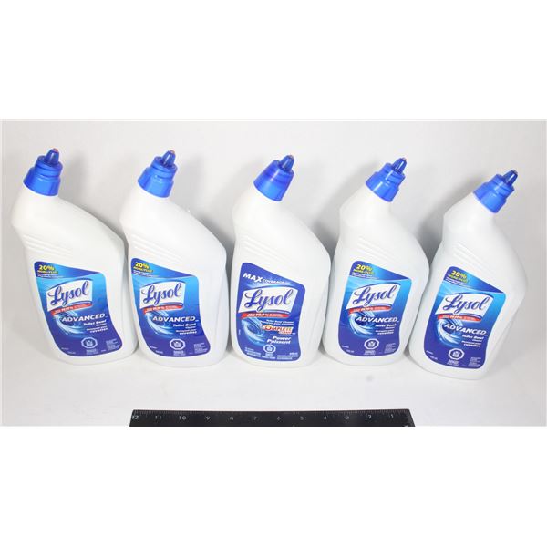 TOILET BOWL CLEANER (LOT OF 5)
