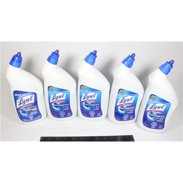 TOILET BOWL CLEANER (LOT OF 5)