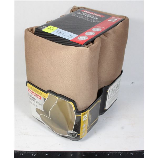 FINLEY SEAT COVER PAIR TAN HB