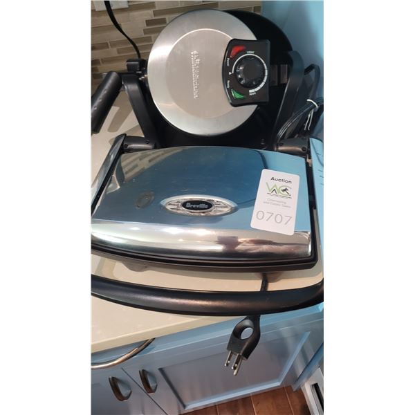 Breville Grill, Waffle Maker A