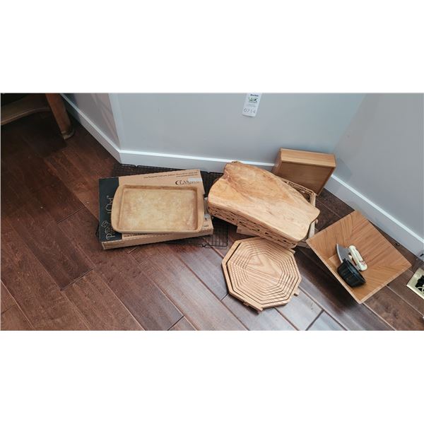 Pampered Chef, Wood Serveware A