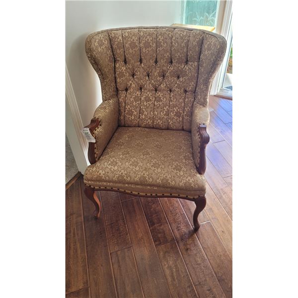 Vintage Wing Back Chair A