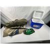 Image 1 : Coleman Sunrise V Tent, Coleman Excursion 22 Can Cooler and Collapsible Shovel