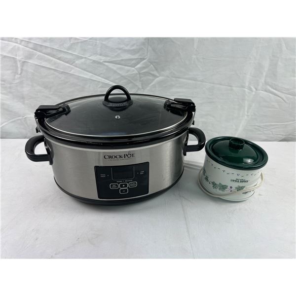 Sunbeam Crock-Pot and Rival Little Dipper