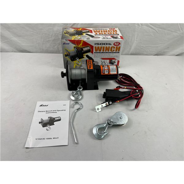 Bada 12V 1500lbs Winch