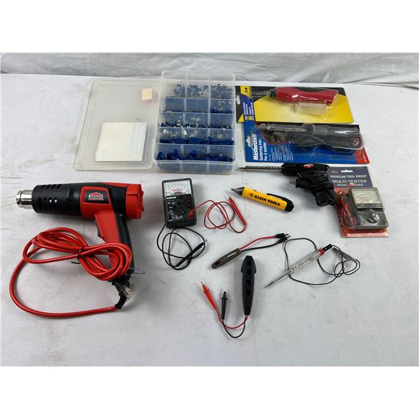 Multimeter & Voltage Testers Lot