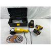 Image 1 : Power Fist 5" Angle Grinder and Dewalt 18V Cordless Impact Drill