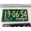 Image 2 : Vintage License Plates