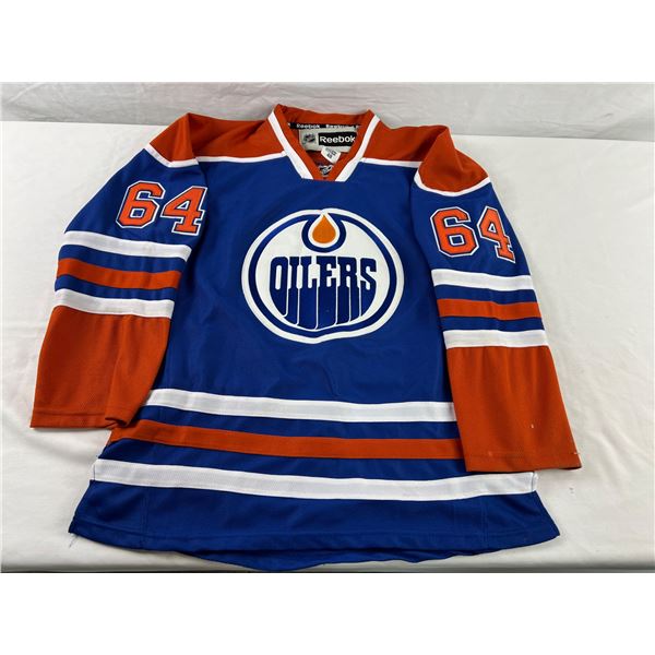 #64 Yakupov Oiler Jersey