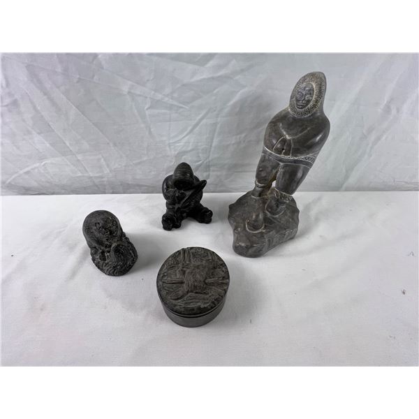 Soap Stone Carvings Lot