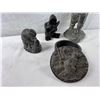 Image 2 : Soap Stone Carvings Lot