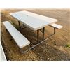 Image 1 : Lifetime 6' Collaspible Picnic Table