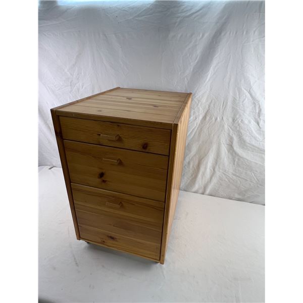 3 Drawer Wooden Cabinet