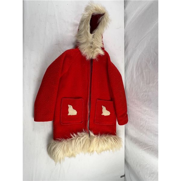Red Childrens' Parka