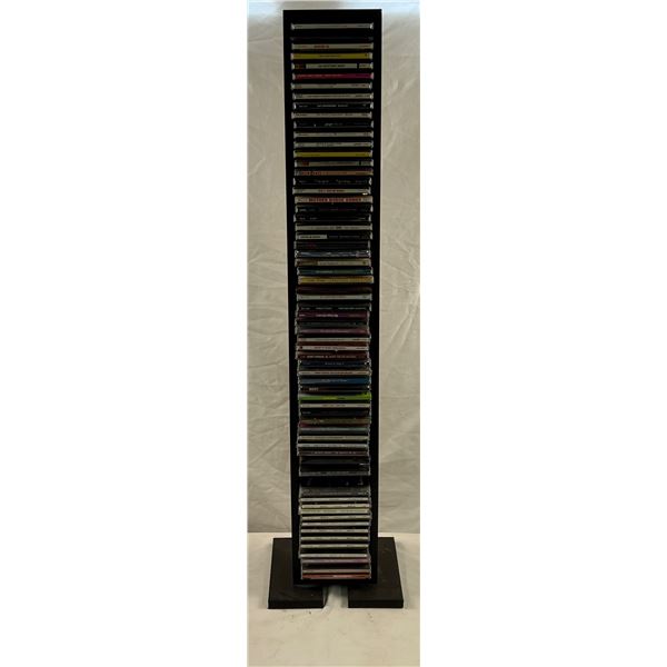 CD Tower with CD's