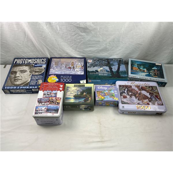 Jigsaw Puzzle Lot