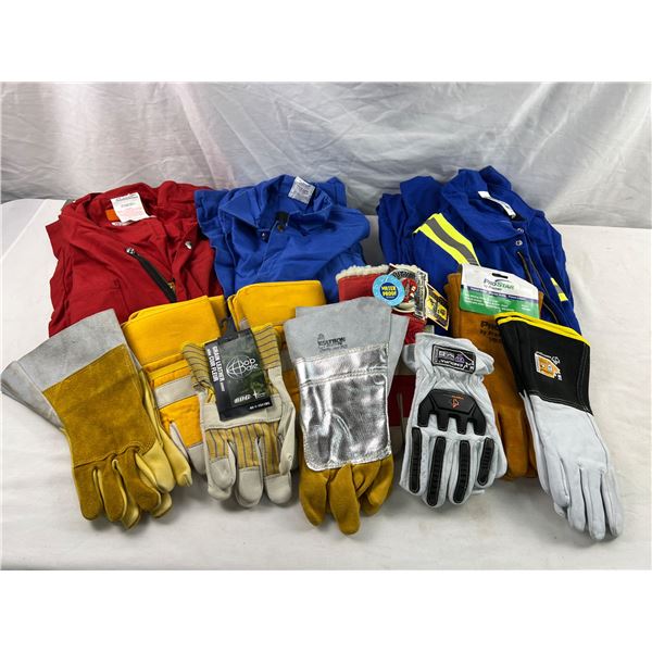 Coveralls and Gloves