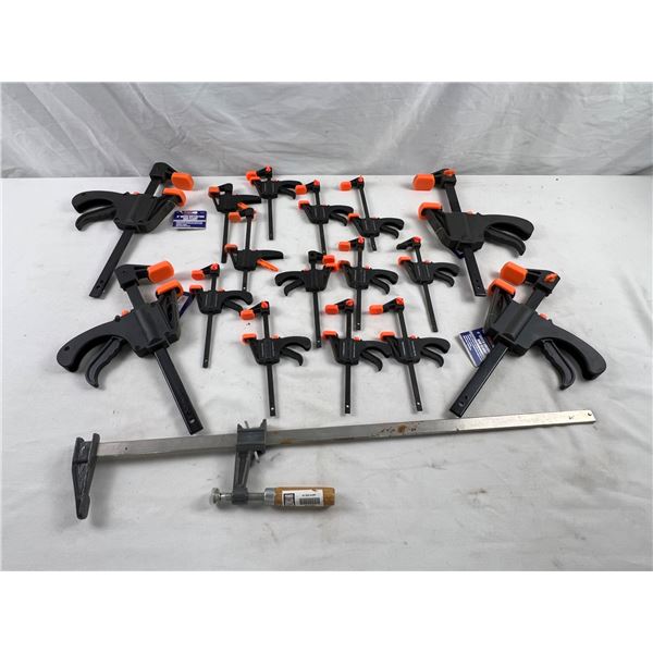 Ratching Bar Clamps Lot