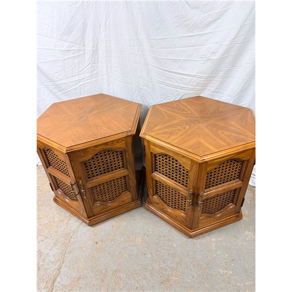 Hexagon End Tables