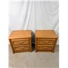 Image 1 : Pair of Drouin Nightside Tables