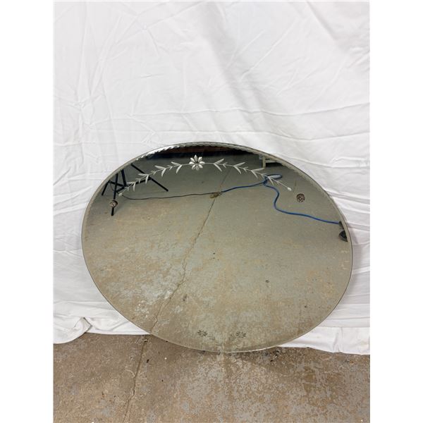 Etched Wall Mirror