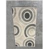 Image 1 : White and Grey Circles Rug