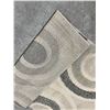 Image 2 : White and Grey Circles Rug