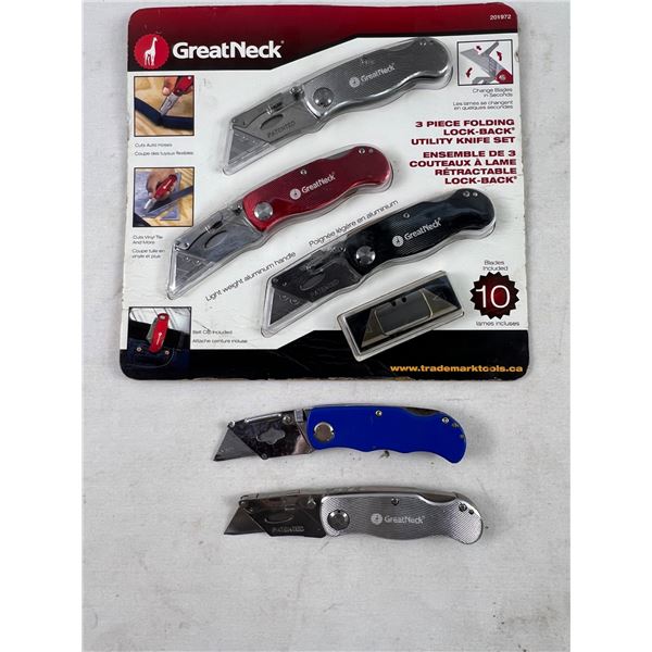 Great Neck Utility Knife Set