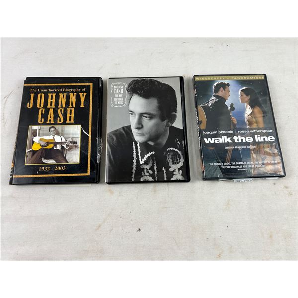Johnny Cash DVDs