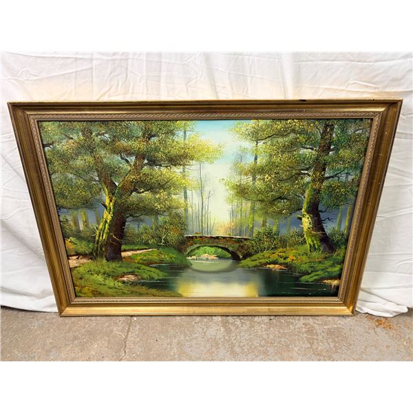 Original Canvas Painting by H.Hederson