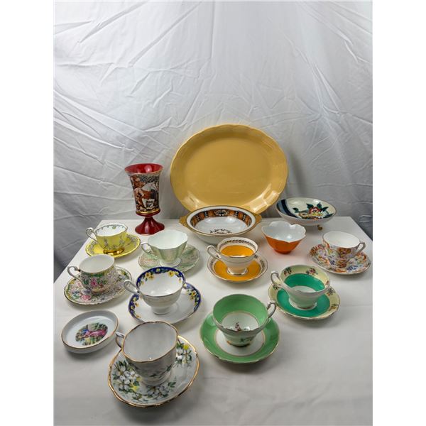 Assortment of China & Servingware