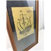 Image 2 : Framed Sailboat Artwork