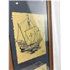 Image 3 : Framed Sailboat Artwork
