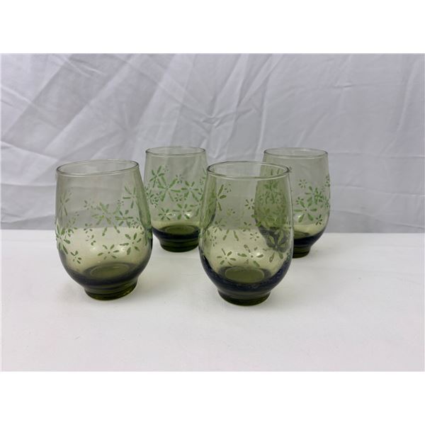 Vintage Stemless Glasses