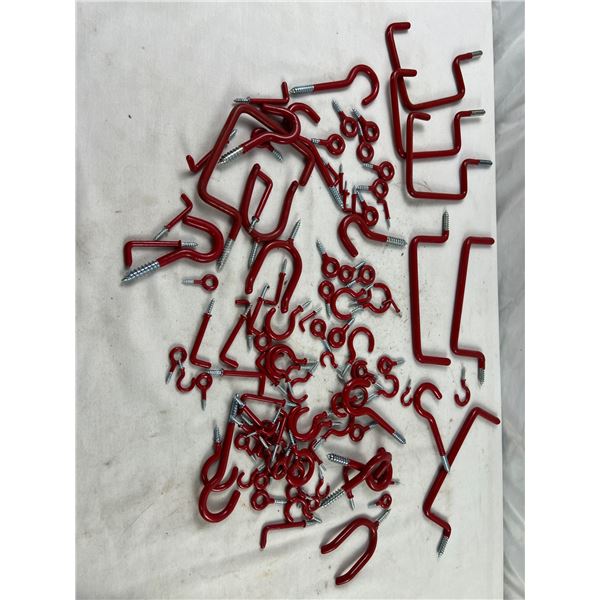 Screw In Hooks Lot