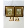 Image 1 : Gold Framed Wall Art