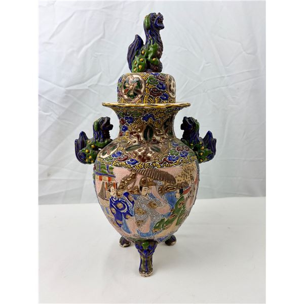 Hand Painted Ceramic Vase