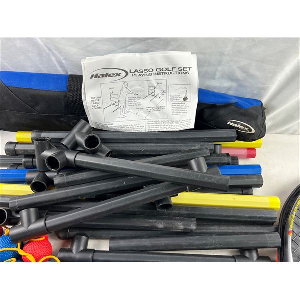Halex Lasso Golf Game and Rackets