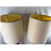 Image 3 : Pair of Wooden Table Lamps