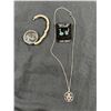 Image 1 : Earrings and Necklace Lot