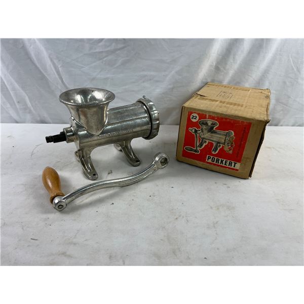 Porkert Meat Grinder