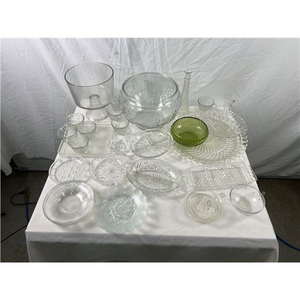 Glassware Lot