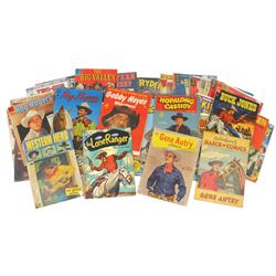 Western comic books (40), includes Lone Ranger, Gene Autry, Roy Rogers, Buck Jones, Rex Allen, Red R