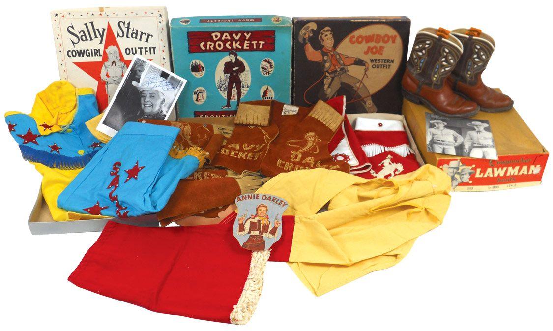 Children's Western clothes & boots, Sally Starr 2pc cowgirl outfit by