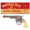 Image 1 : Toy cap guns in boxes (2), J.& E. Stevens Co. Buffalo Bill repeating toy cap pistol, NOS in orig box