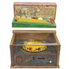 Image 1 : Coin-operated horserace machine, The Official Sweepstakes, c.1940's, replacement wooden cabinet, Gee