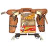 Image 1 : Gene Autry Golden Pistol 50-shot Western repeater, a Leslie-Henry Product, Exc orig cond in box, 4" 