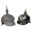 Image 1 : Militaria, wartime helmets (2), c.1915 pattern (dated 1916) Baden Cuirassier Officer w/Post 1915 Bad