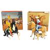 Image 1 : Roy Rogers Heartland Creations No. 806 & Cochise No. 816, RR box missing top o/wise both sets in Exc