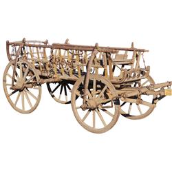European hay wagon, c.1850, from Ed's OK Corral Museum-Chino Valley, AZ, VG cond.